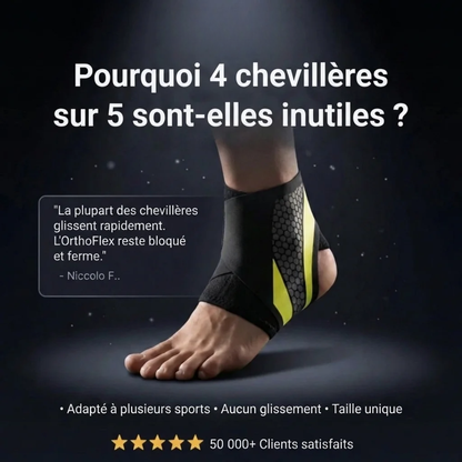 Chevillère de maintien et stabilisation sportive