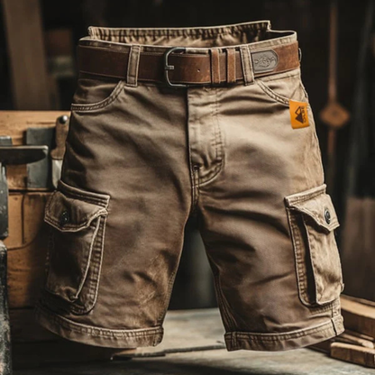 Herren-Cargo-Shorts mit mehreren Taschen
