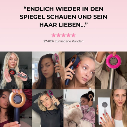 Stimulierende Bürste mit rotem Licht