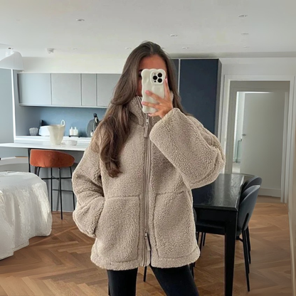 Kuschelige Damen-Winterjacke