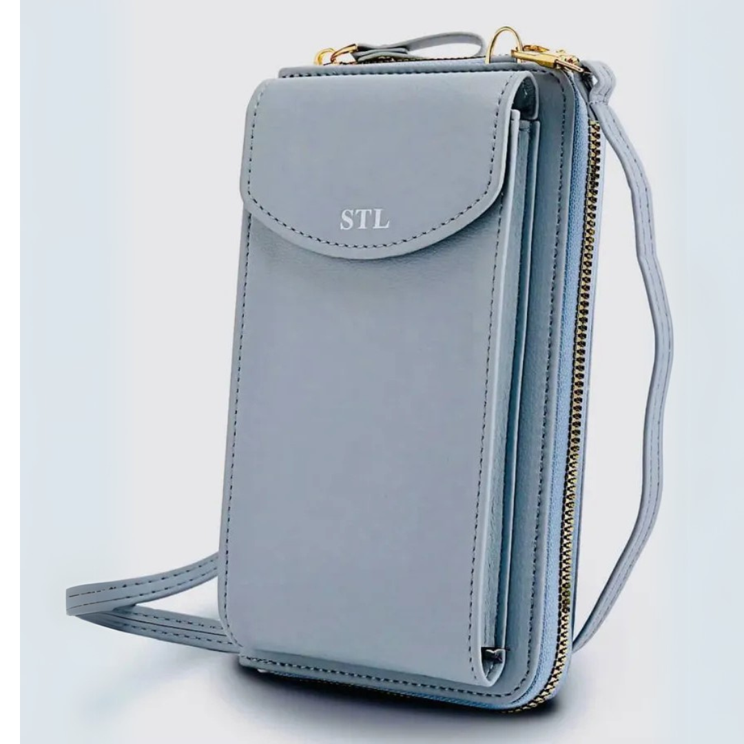 Porte-monnaie Croisé Compact avec Bandoulière ( 1 acheté + 1 offert )