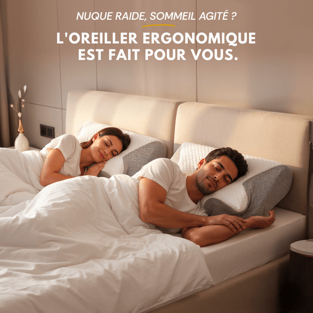 Coussin cervical ergonomique