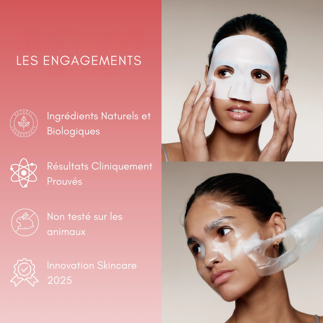 Masque Hydratant Anti-Âge au Collagène