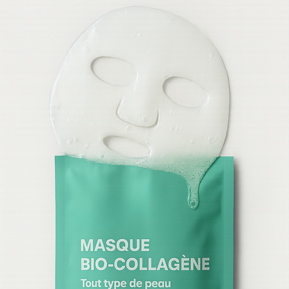 Bio-Gesichtsmaske mit Kollagen