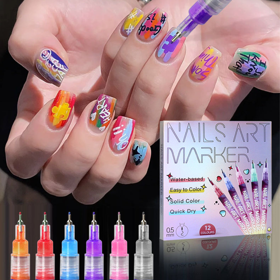 Kreatives Nail Art-Stiftset
