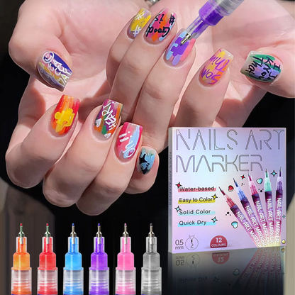 Kreatives Nail Art-Stiftset