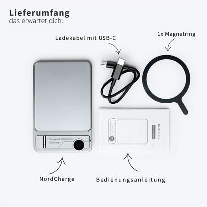 Magnetische Powerbank mit Display