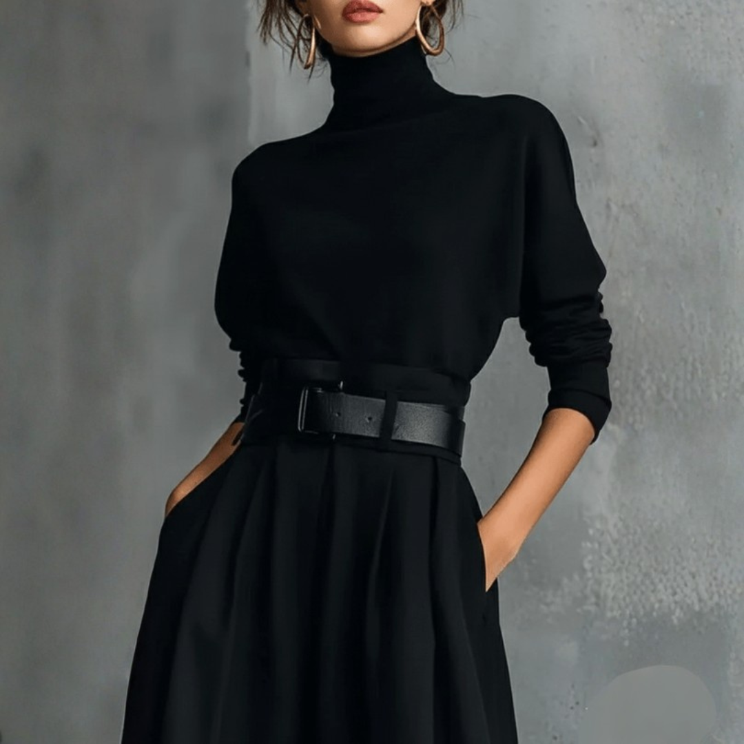 Combinaison élégante col montant