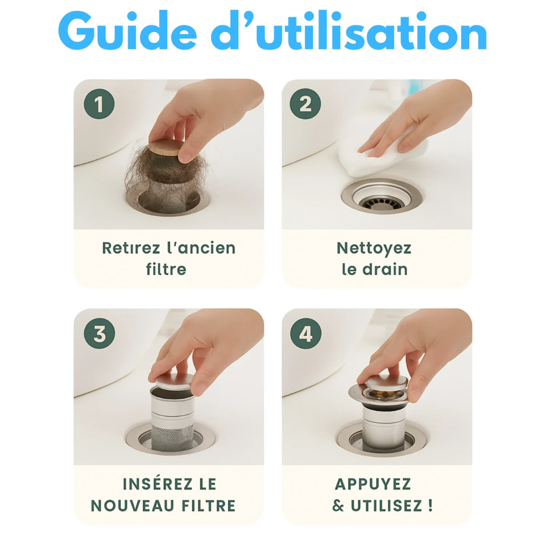 Filtre Évier Universel