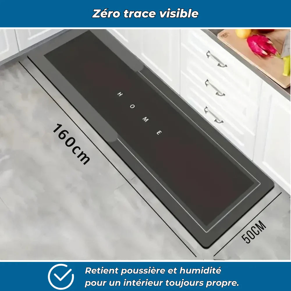 Tapis de cuisine antidérapant lavable
