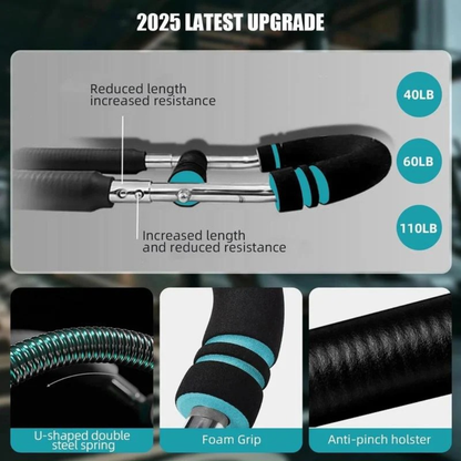 Verstellbare Trainingsstange für Arme und Brustmuskeln