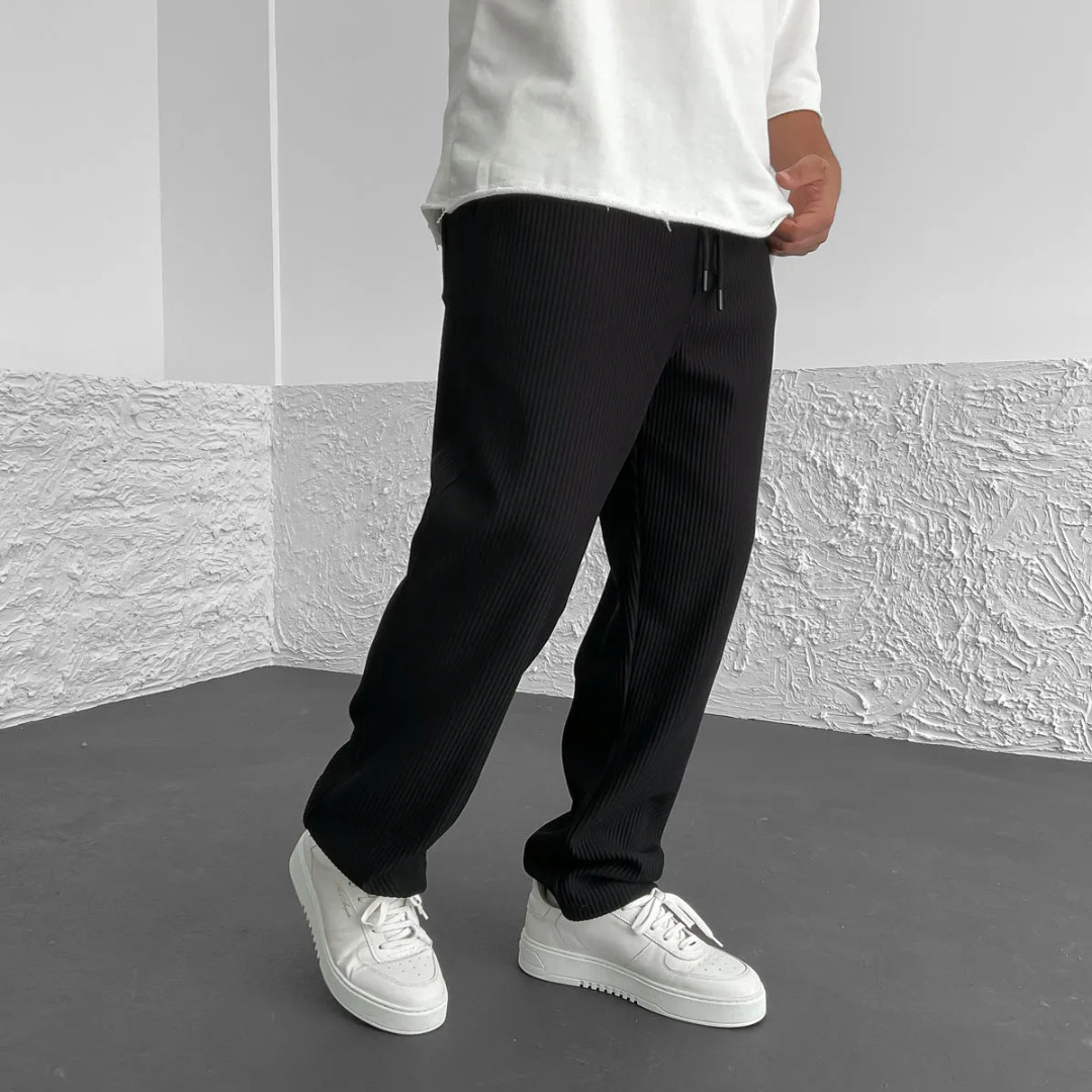 Cordhose mit elastischem Bund