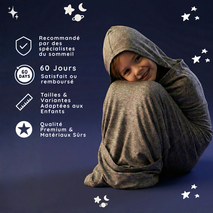 Umhüllender Schlafsack für Kinder