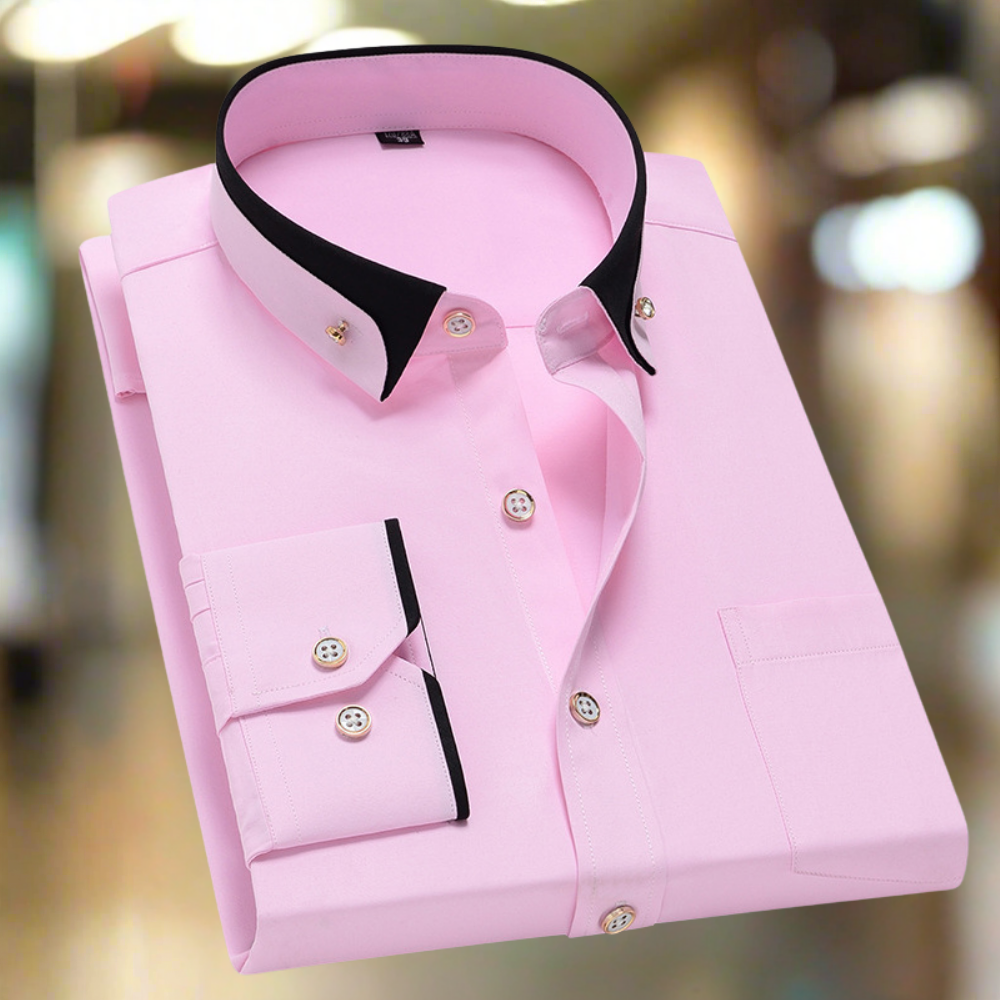 Klassisches Herrenhemd aus Baumwolle