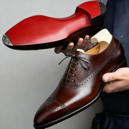 Elegante Richelieu-Brogues für Herren