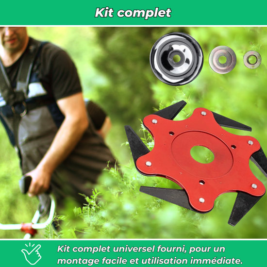 G60 PRO - Tête de coupe universelle pour un jardin impeccable – Alp CH