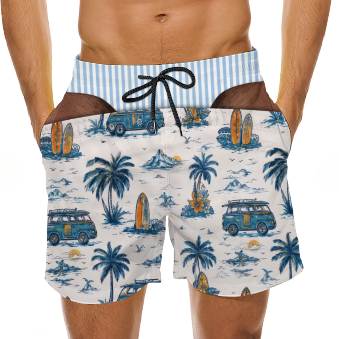 Short de bain homme original