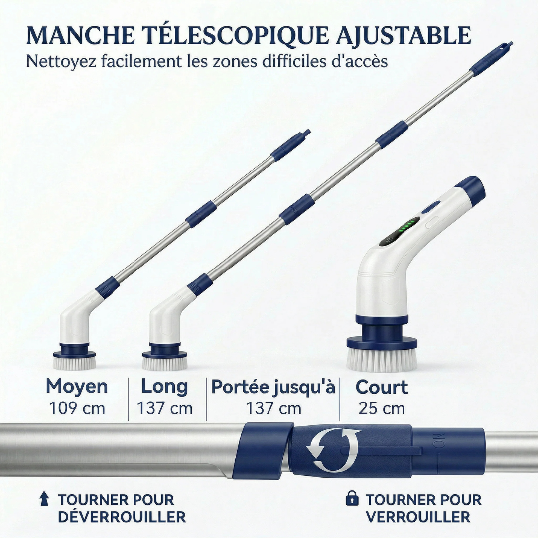 Ein leistungsstarkes und ergonomisches Rotationsreinigungsgerät für Ihr Zuhause