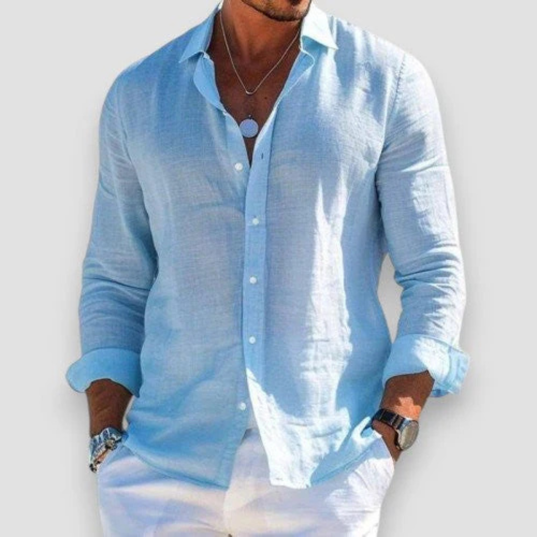 Chemise légère homme élégante et confortable pour l’été