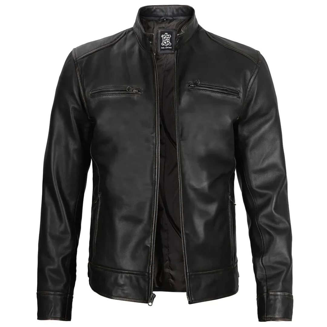 Herren Lederjacke