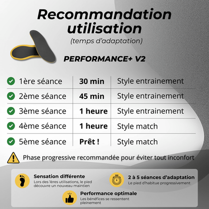 PERFORMANCE+ V2 Carbon-Einlegesohlen: Komfort und Leistung