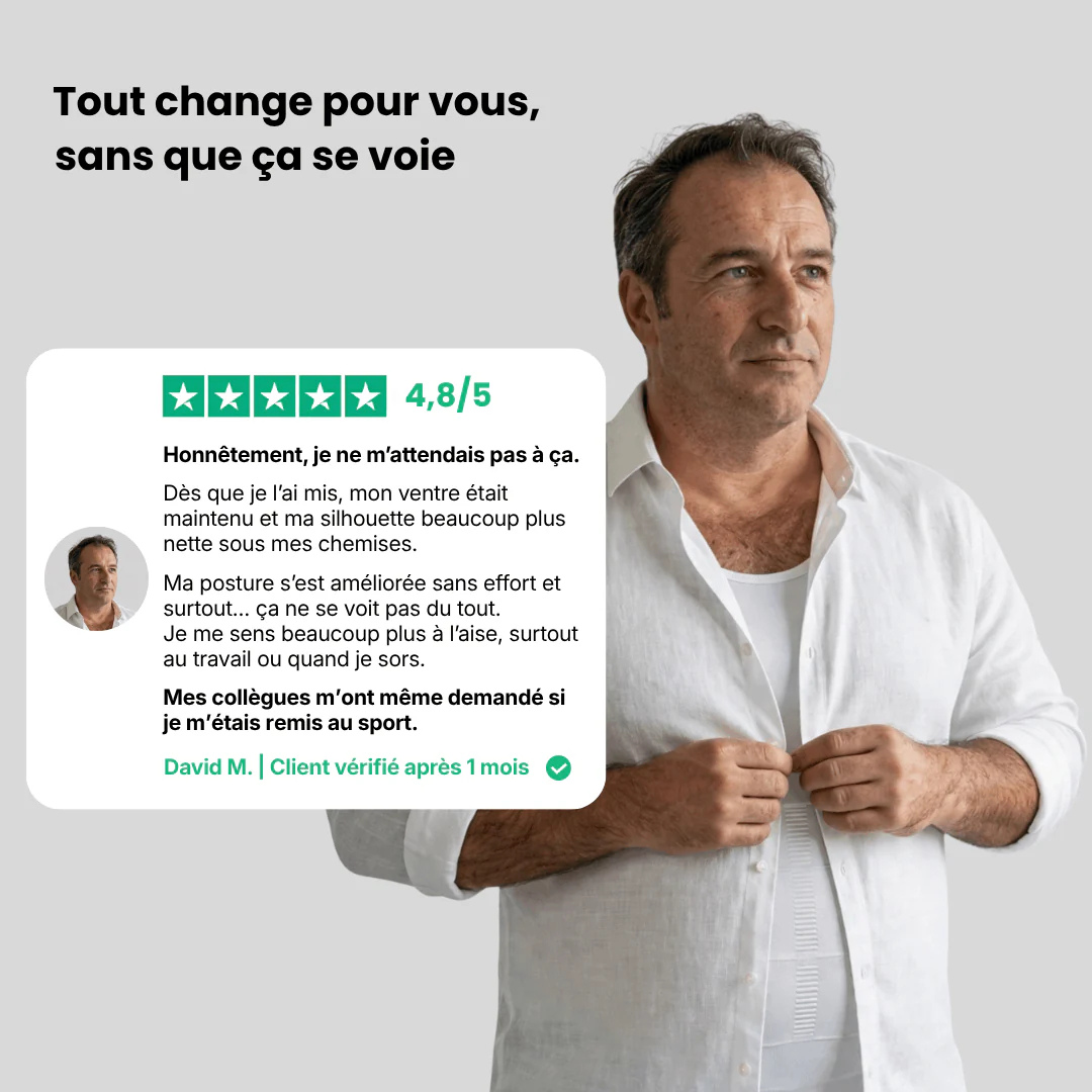 Débardeur Effet Sculptant Homme