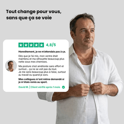 Débardeur Effet Sculptant Homme