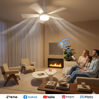 2-in-1-Ventilator mit Fernbedienung