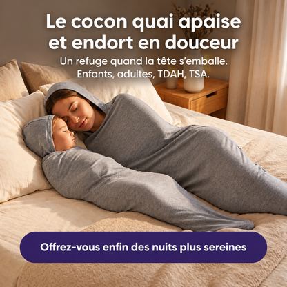 Cocon enveloppant relaxant pour un sommeil plus serein