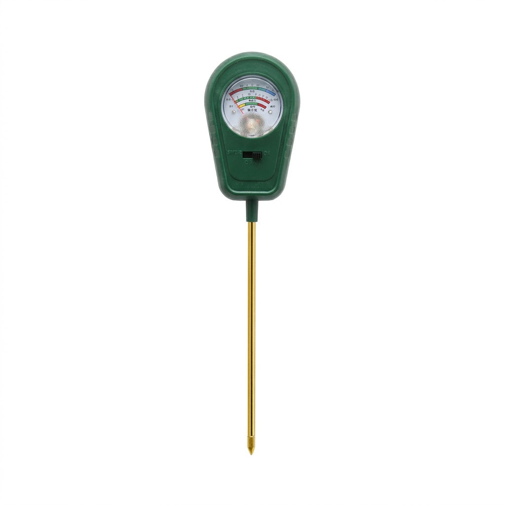 Testeur de sol 3-en-1 pour plantes