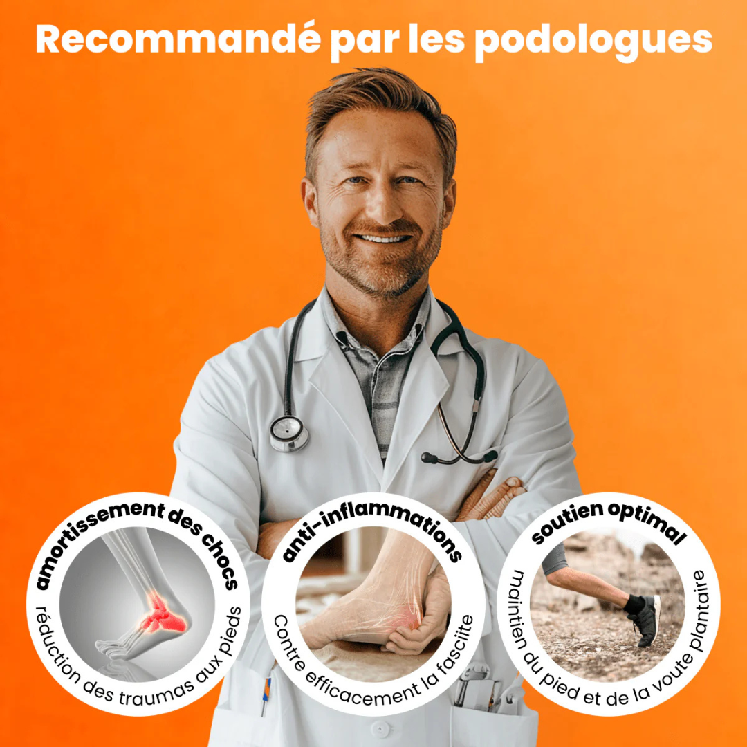 Semelles orthopédiques confort