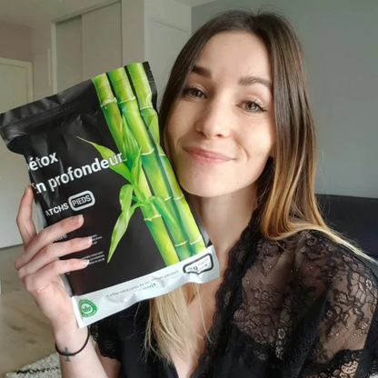 Éponge exfoliante bambou