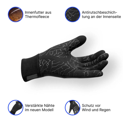 Gants de cyclisme tactiles en silicone