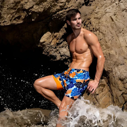 Short de bain homme séchage rapide