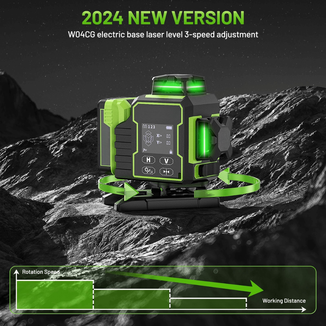 Hochpräziser 4D-Laser 360° für Bauarbeiten