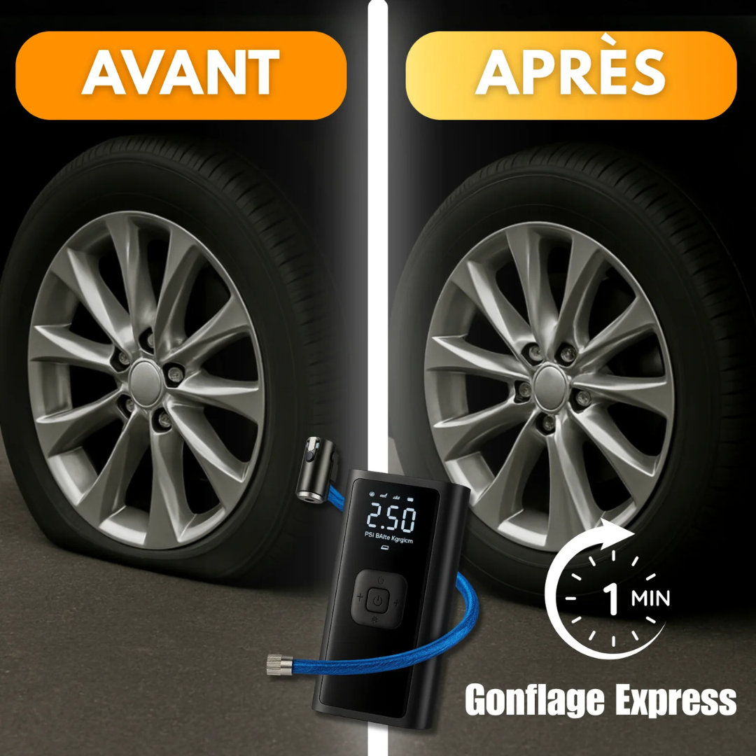 Compresseur d’air sans fil intelligent