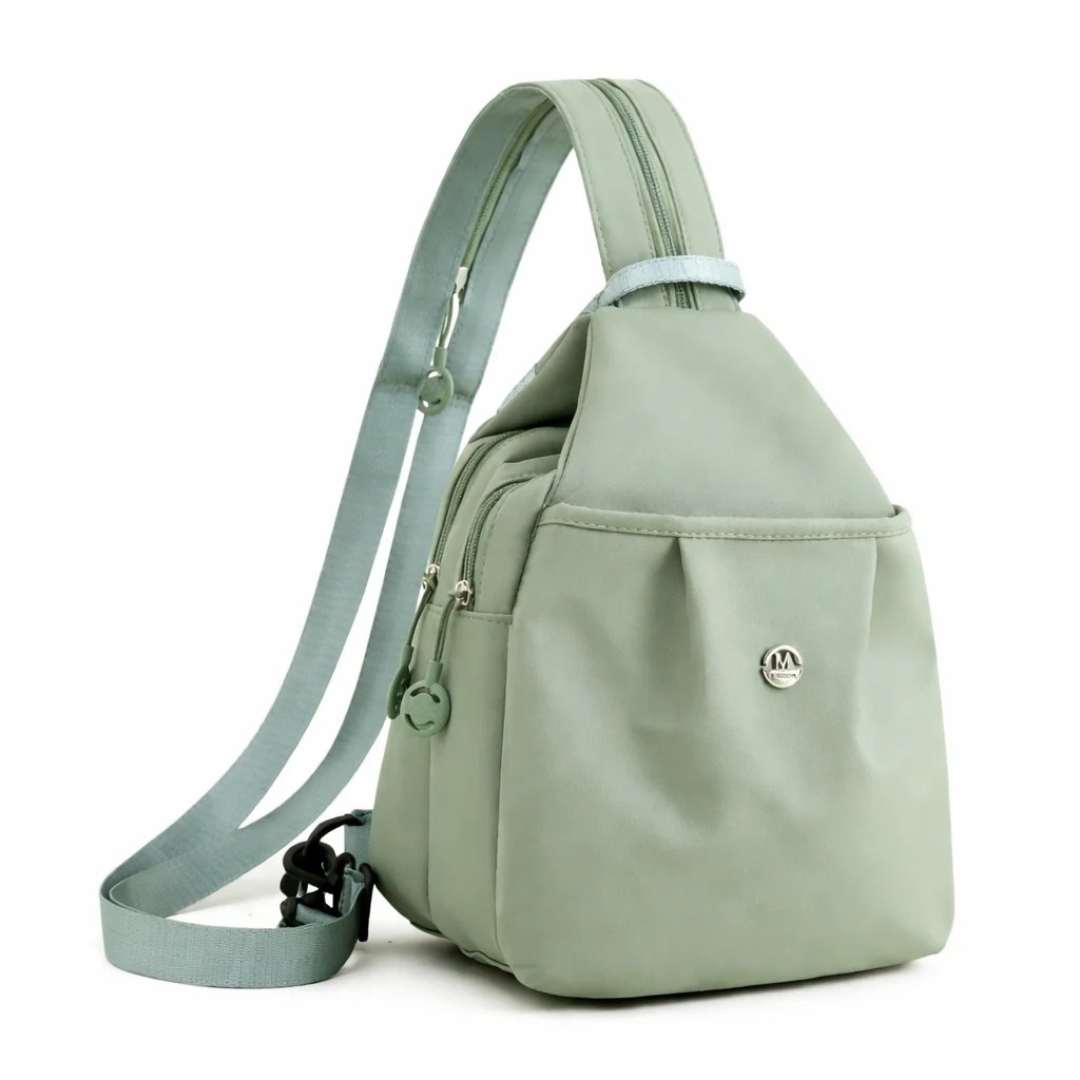 Sac Bandoulière Compact Femme avec Compartiments de Rangement