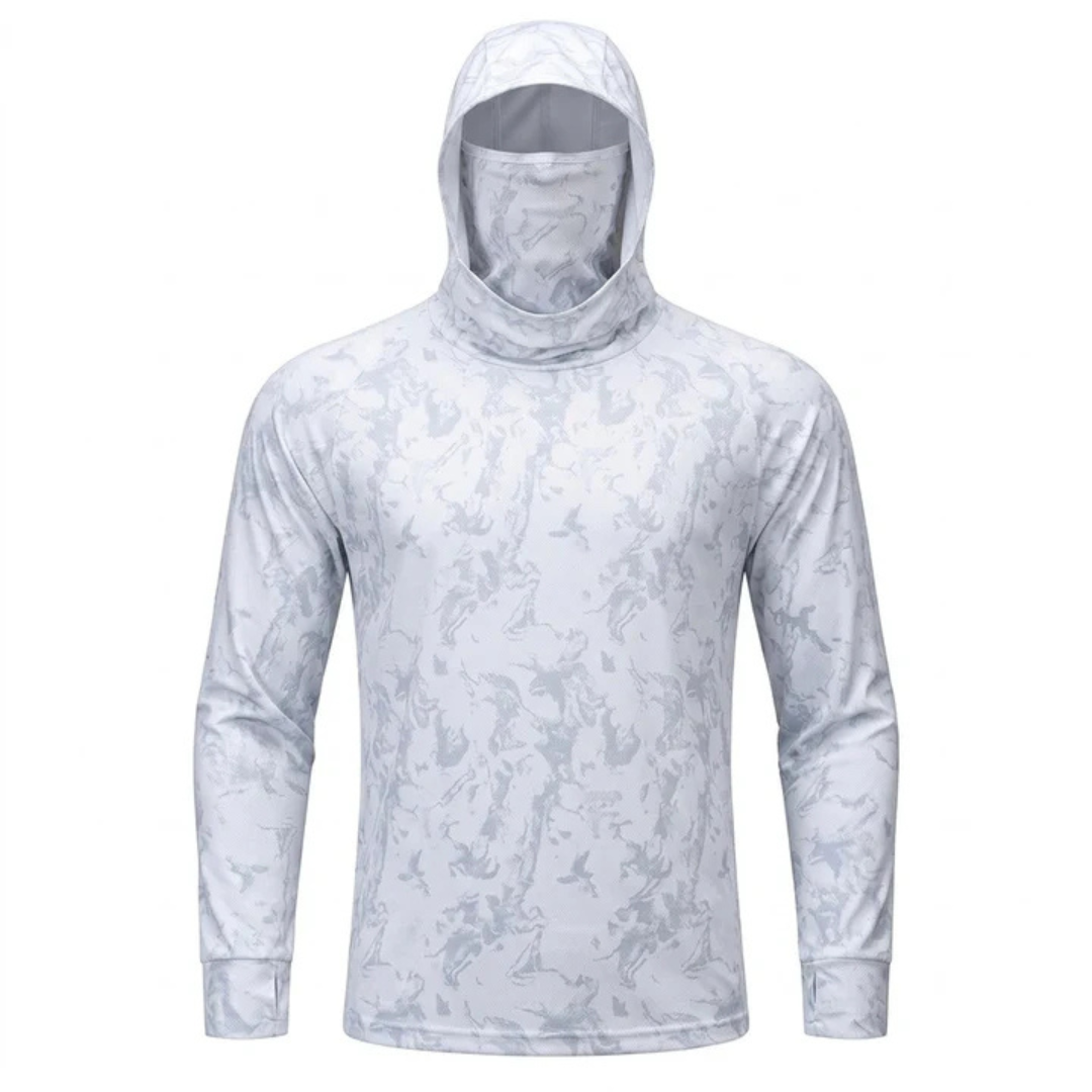 UV-Schutz-Sweatshirt mit integrierter Kapuze