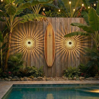 Lampe solaire décorative pour jardin