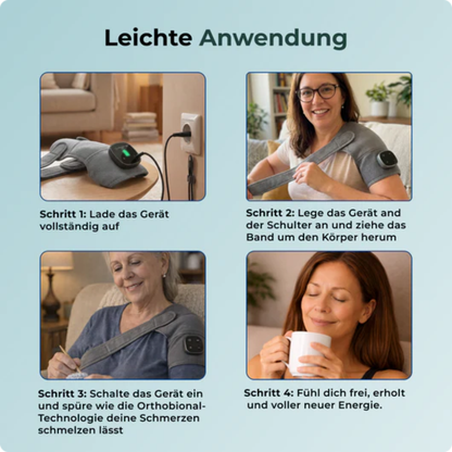3-in-1-Massagegerät zur Linderung von Schulterschmerzen