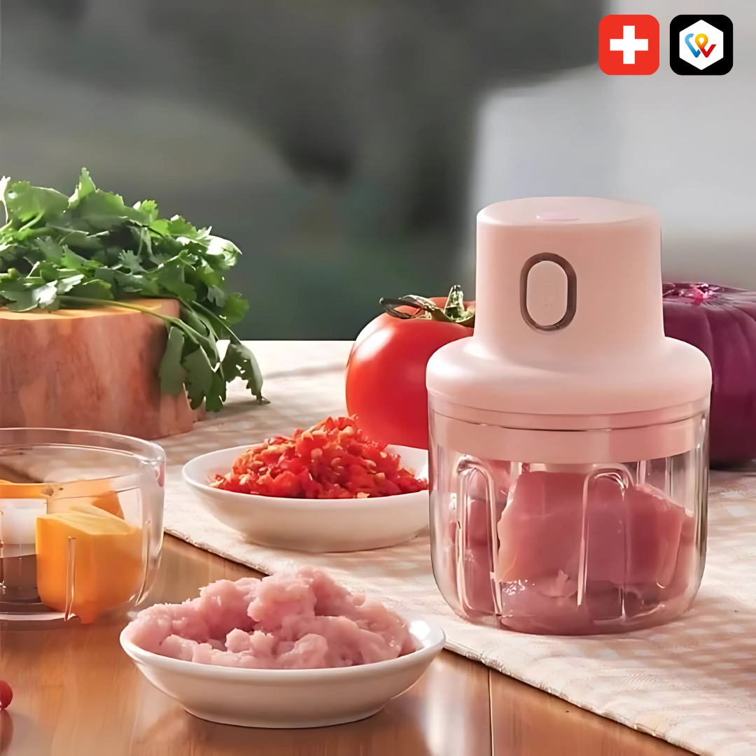 Mini Hachoir Rechargeable Sans Fil pour Cuisine