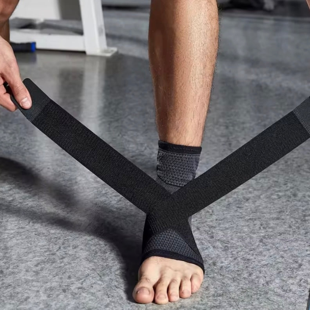 Bandage de compression cheville