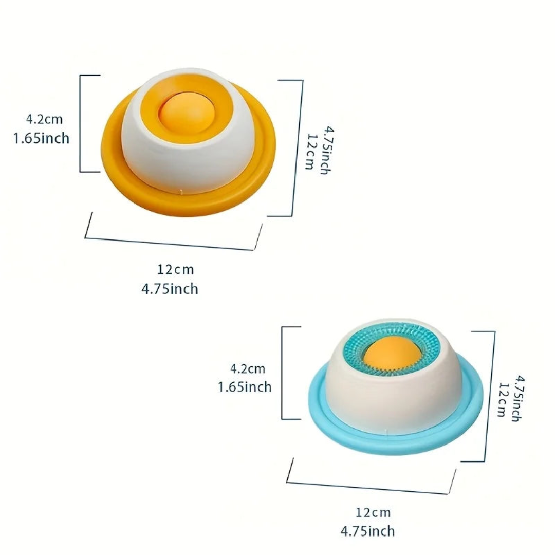 Bol de léchage apaisant pour chien et chat