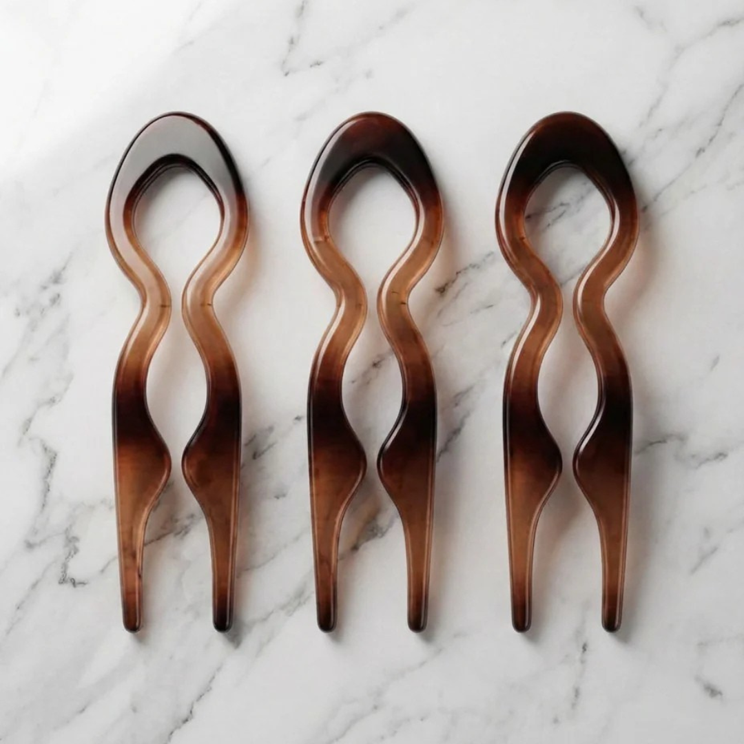 Pinces à Cheveux Françaises (Lot de 3)