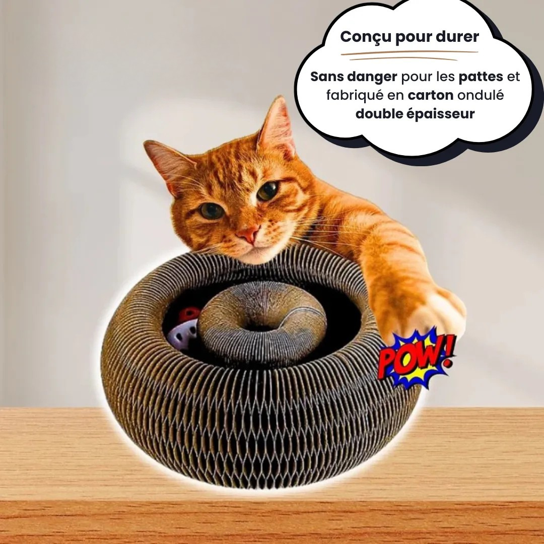 Griffoir interactif pour chat