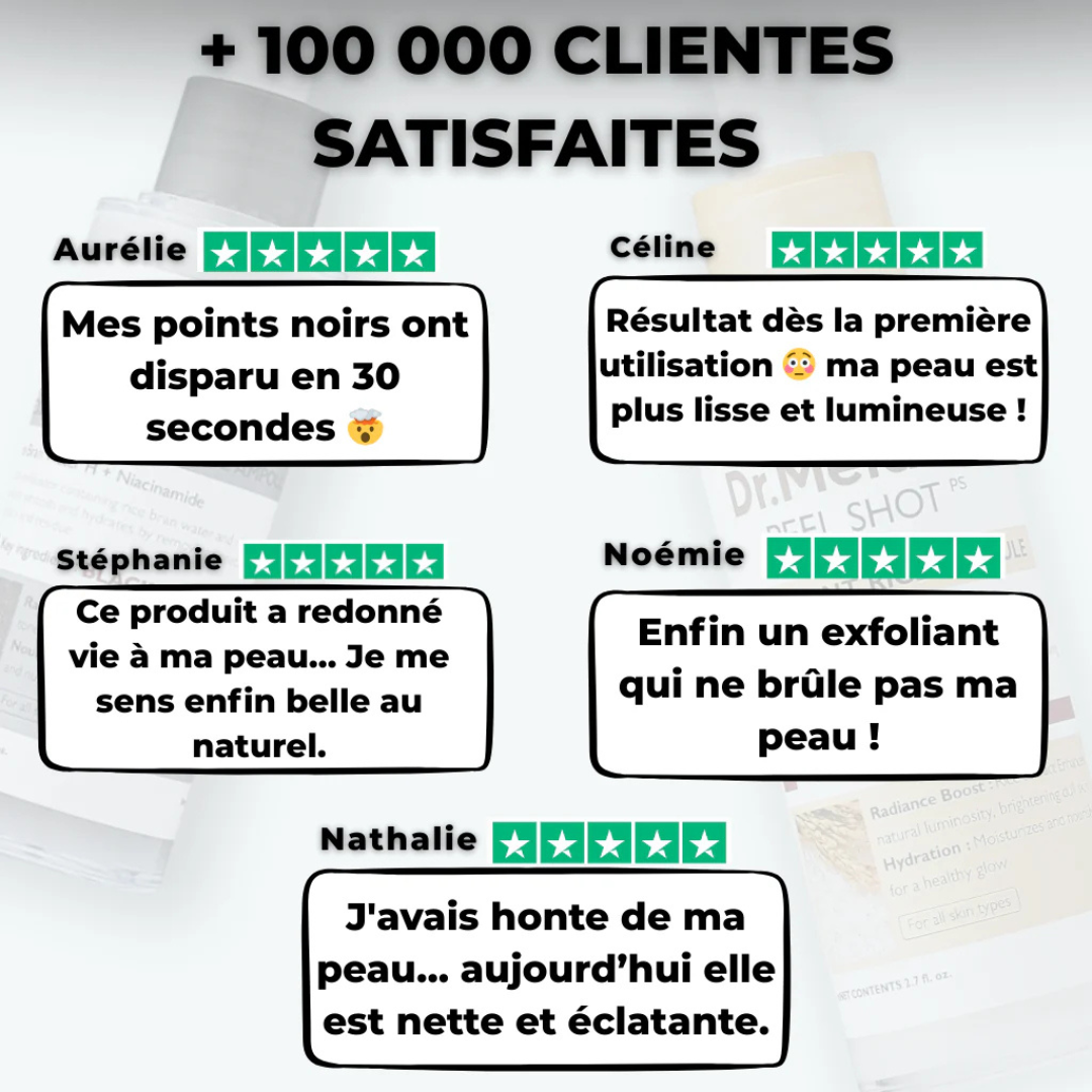 Exfoliant pour le visage au riz noir