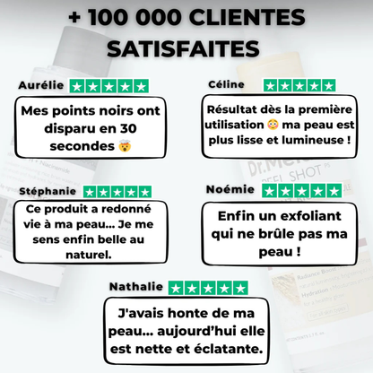Exfoliant pour le visage au riz noir