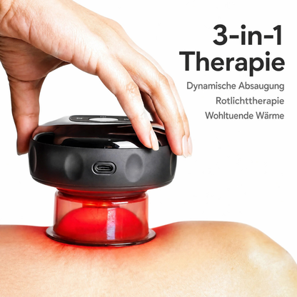 Appareil de massage par ventouses chauffantes
