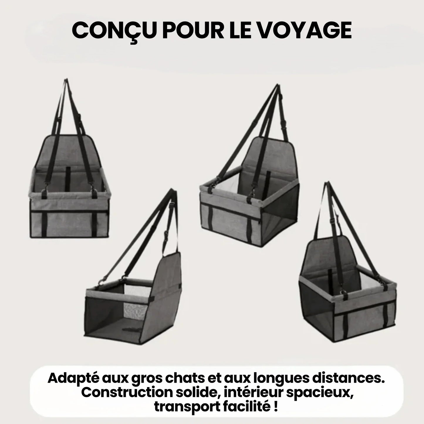 Siège de sécurité pour chat