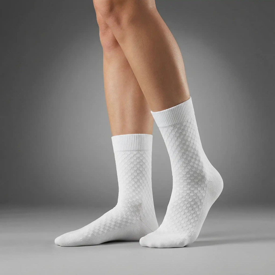 Chaussettes Mi-Haute en Fibre de Bambou Premium